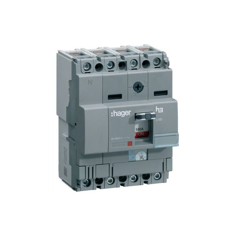 Interrupteur sectionneur 4P 160A CTC HAGER - HCA161H