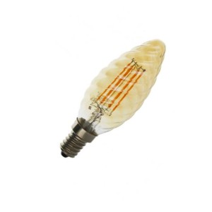 Ampoule LED FIL COB TORSADE E14 1W 2700K GOLDEN BOITE -  Miidex