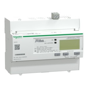 Compteur d'énergie triphasé 125A - multi-tarif - alarme kW - Mbus - MID - Acti9 iEM - A9MEM3335 - Schneider