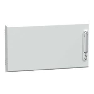 Porte plein 6 modules Schneider PrismaSeT G Active pour coffret ou extension RAL9003 Blanc