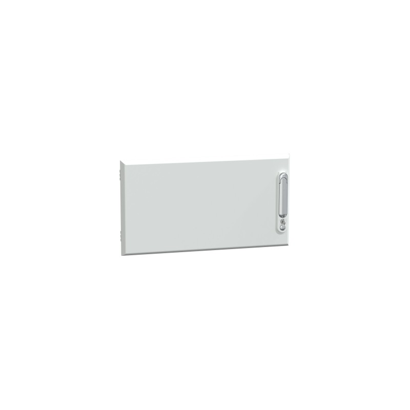Porte plein 6 modules Schneider PrismaSeT G Active pour coffret ou extension RAL9003 Blanc