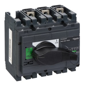 Interrupteur-sectionneur 160A 3P - Compact INS250 SCHNEIDER - 31104