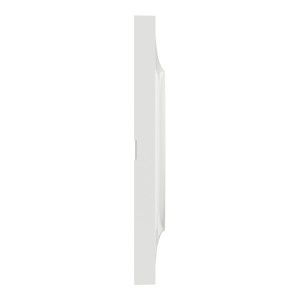 Plaque 2 postes blanc, Odace Styl SCHNEIDER - S520704