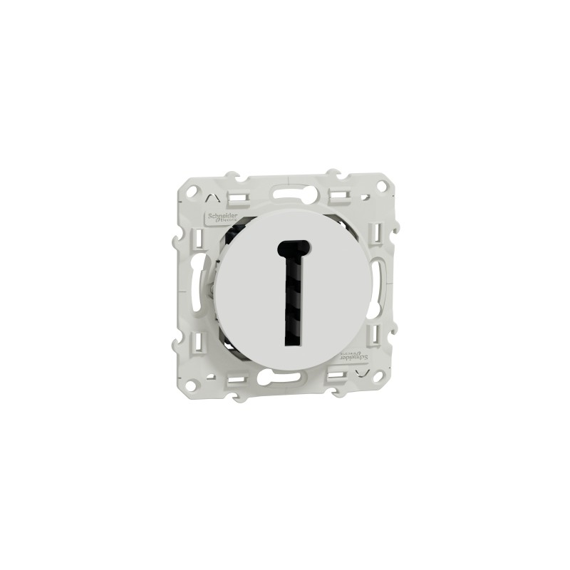 Conjoncteur en T, 8 contacts à vis, blanc, Odace SCHNEIDER - S520496