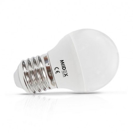 Ampoule LED E27 bulb G45 5W 4000K - MIIDEX Lighting - EL74871