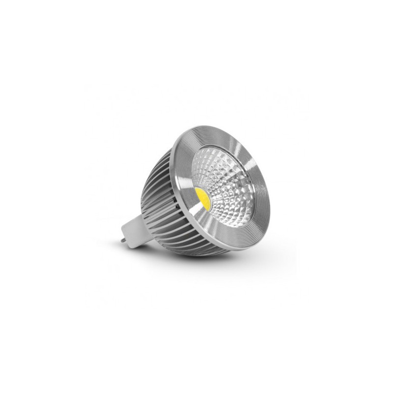 Ampoule LED GU5.3 Spot 6W Dimmable 3000°K - Alu - MIIDEX Lighting - 78667