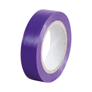 Ruban isolant violet - 15mm x 10m - EUR'OHM - 72012