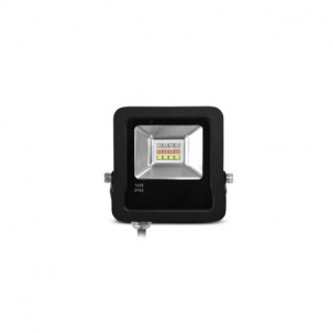 Projecteur extérieur LED noir - 10W - RGB - IP65 - miidex - 100184