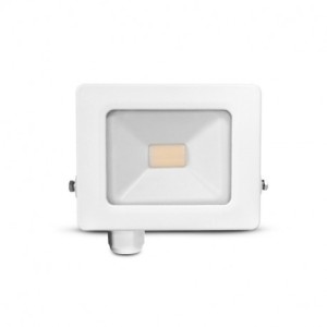 Projecteur extérieur LED blanc sans câble - 10W - 3000K - IP65 - miidex - 100263