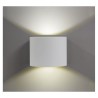 Applique murale LED rond blanc - 6W - 3000K - IP54 - miidex - 100479