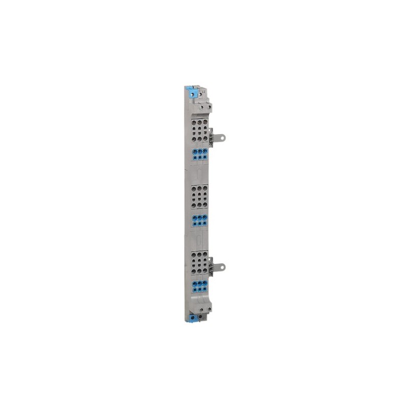 Peigne d'alimentation vertical 63A à bornes automatiques pour coffrets 3 rangées LEGRAND