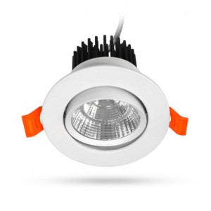 Spot LED orientable 5W 4000°K - IRC90 avec alimentation électronique - MIIDEX Lighting - 100398