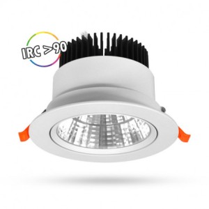 Spot LED encastrable 12W 3000°K - Orientable - IRC90 - MIIDEX - 100401