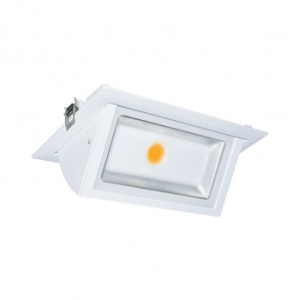 Spot LED rectangulaire orientable 30W 3000°K - MIIDEX - 76900