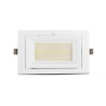 Spot LED rectangulaire inclinable 32/38W CCT - Avec alimentation électronique - MIIDEX - 76913