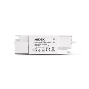 Plafonnier LED 18W 3000°K Ø225 - Blanc - MIIDEX - 7757