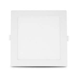 Plafonnier LED 15W 3000°K 200x200 - Blanc - MIIDEX - 77640