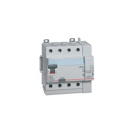Interrupteur différentiel 4P 400V~ 40A type AC 30mA - 5 modules LEGRAND