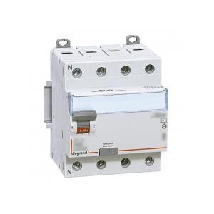 Interrupteur différentiel 4P 400V~ 40A type AC 300mA - 4 modules LEGRAND