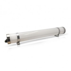 Tubulaire LED intégrées + détecteur - Opale 30W 4000°K 3650 LM - 950x70mm VISION EL
