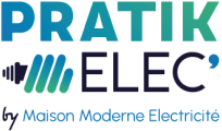 Logo Pratik'Elec by Maison Moderne Electricite